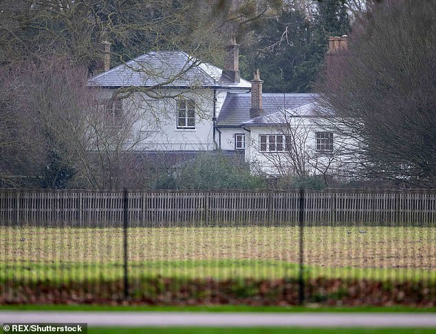 Harry and Meghan had lived in Frogmore Cottage on the Windsor estate (pictured) and have agreed to pay back the £2.4million of taxpayer money spent on its refurbishment
