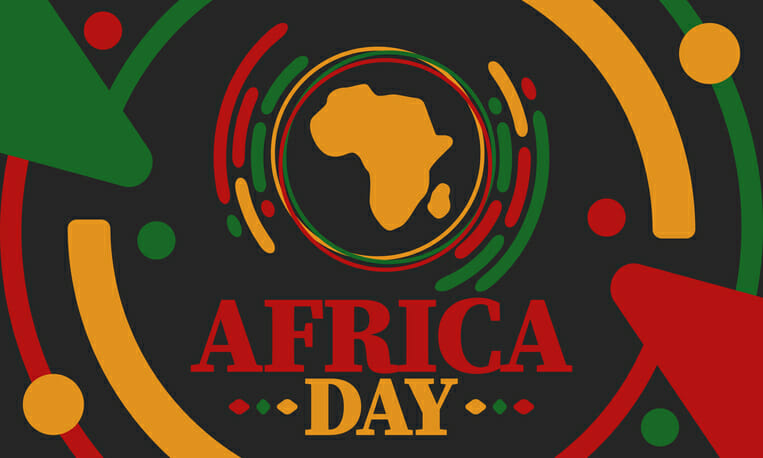 Africa Day. Happy African Freedom Day and Liberation Day. Celebrate annual on the African continent and around the world. African pattern. Poster, card, banner and background. Vector illustration