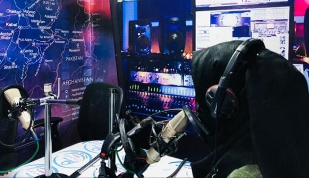 Taliban's decree imposes radio ban on Afghan women, further restricting media freedoms. Credit: Learning Together.