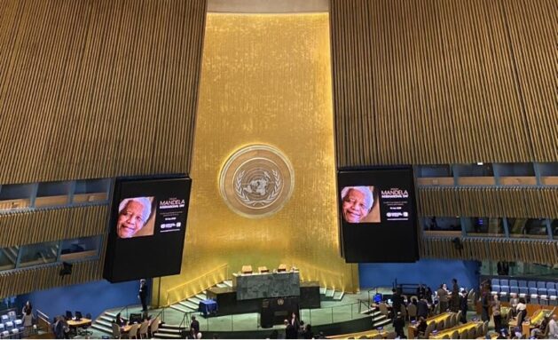 The General Assembly’s Plenary meeting on Nelson Mandela International Day. Credit: Jennifer Xin-Tsu Lin Levine/IPS