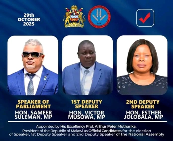 speaker Malawi Speaker