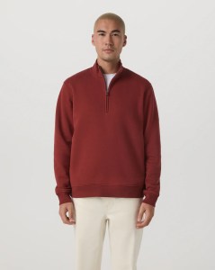 half-zip sweatshirt