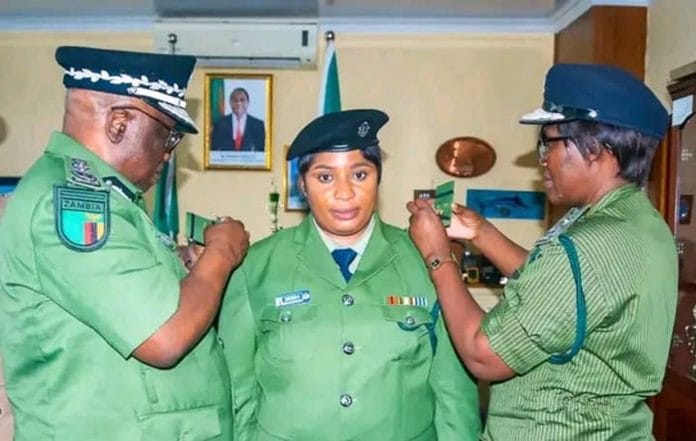 Zambia’s Ruth Nyambe honoured