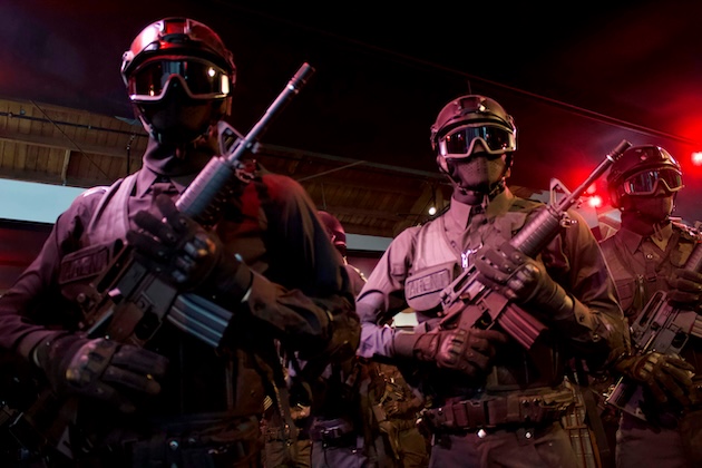 Policing exhibit at the Museum of Weed. An IDPC report paints a picture of an increasingly punitive approach to drugs in some countries, but also highlights reforms. Credit: Bret Kavanaugh/Unsplash